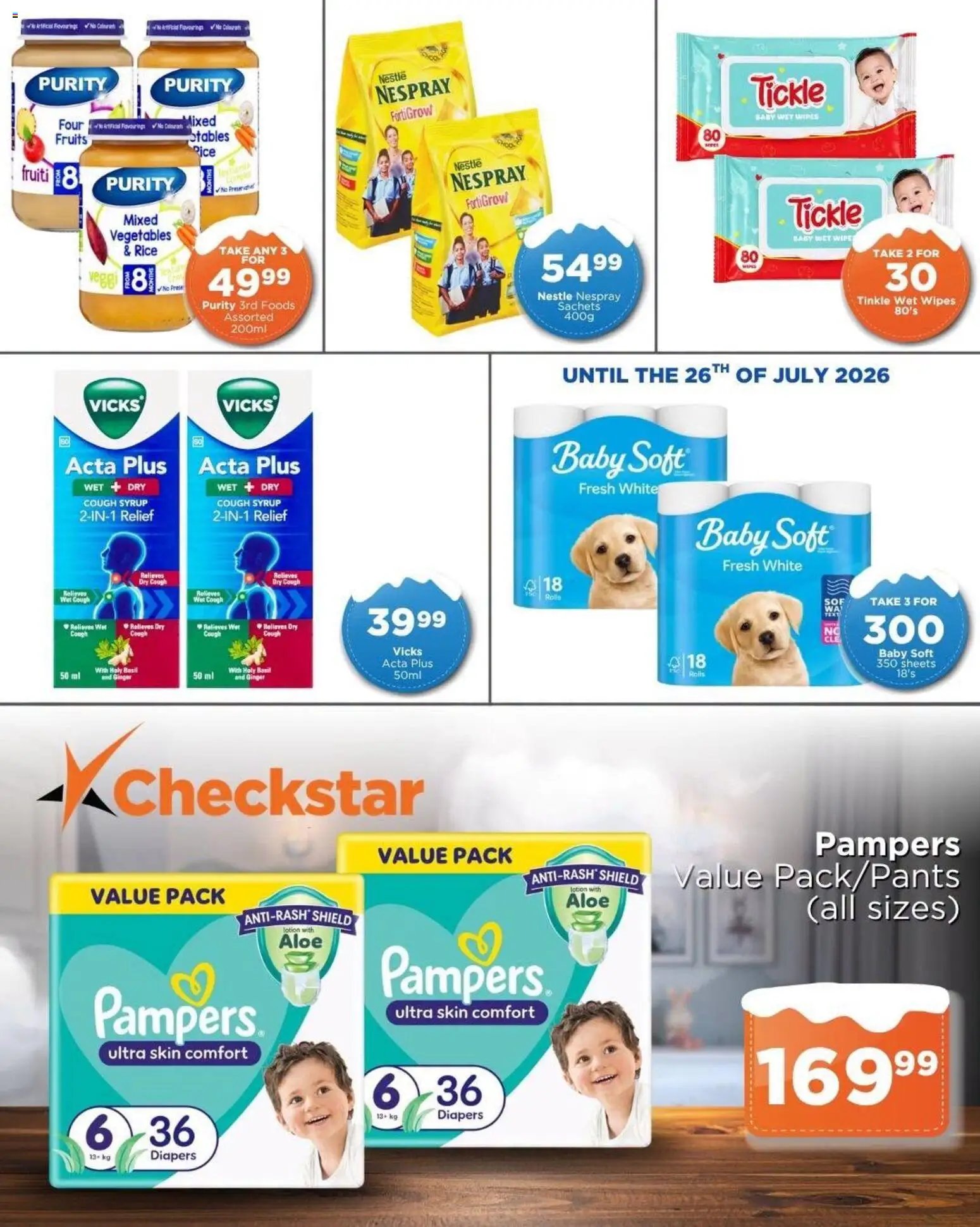 Check Star special from 22/07/2026 Check Star Specials