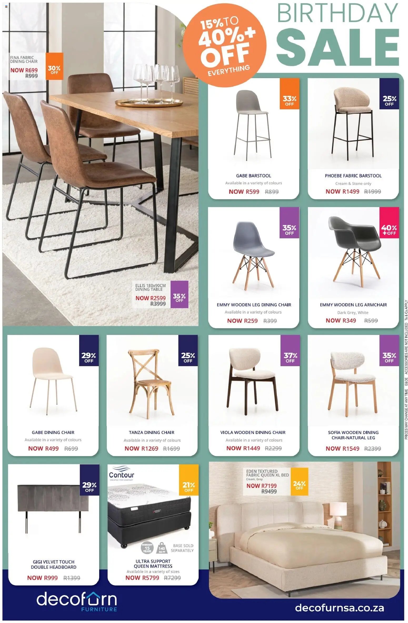 Decofurn special from 22/06/2026 Decofurn Specials