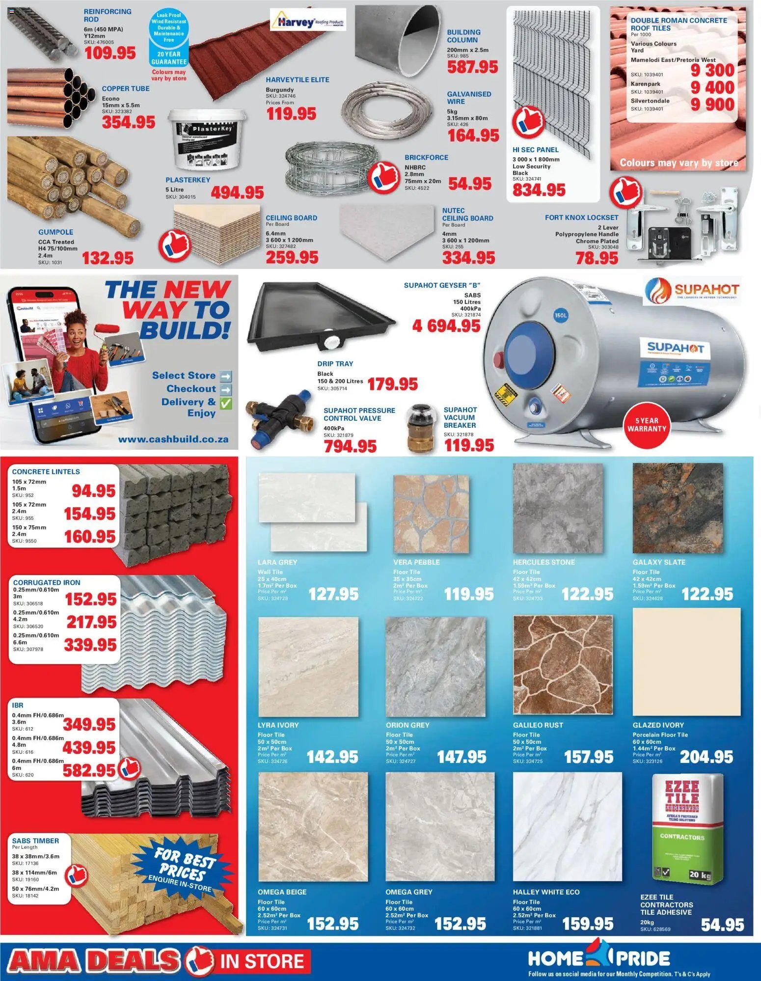 Cashbuild special from 24/08/2026 Cashbuild - Gauteng - Catalogue