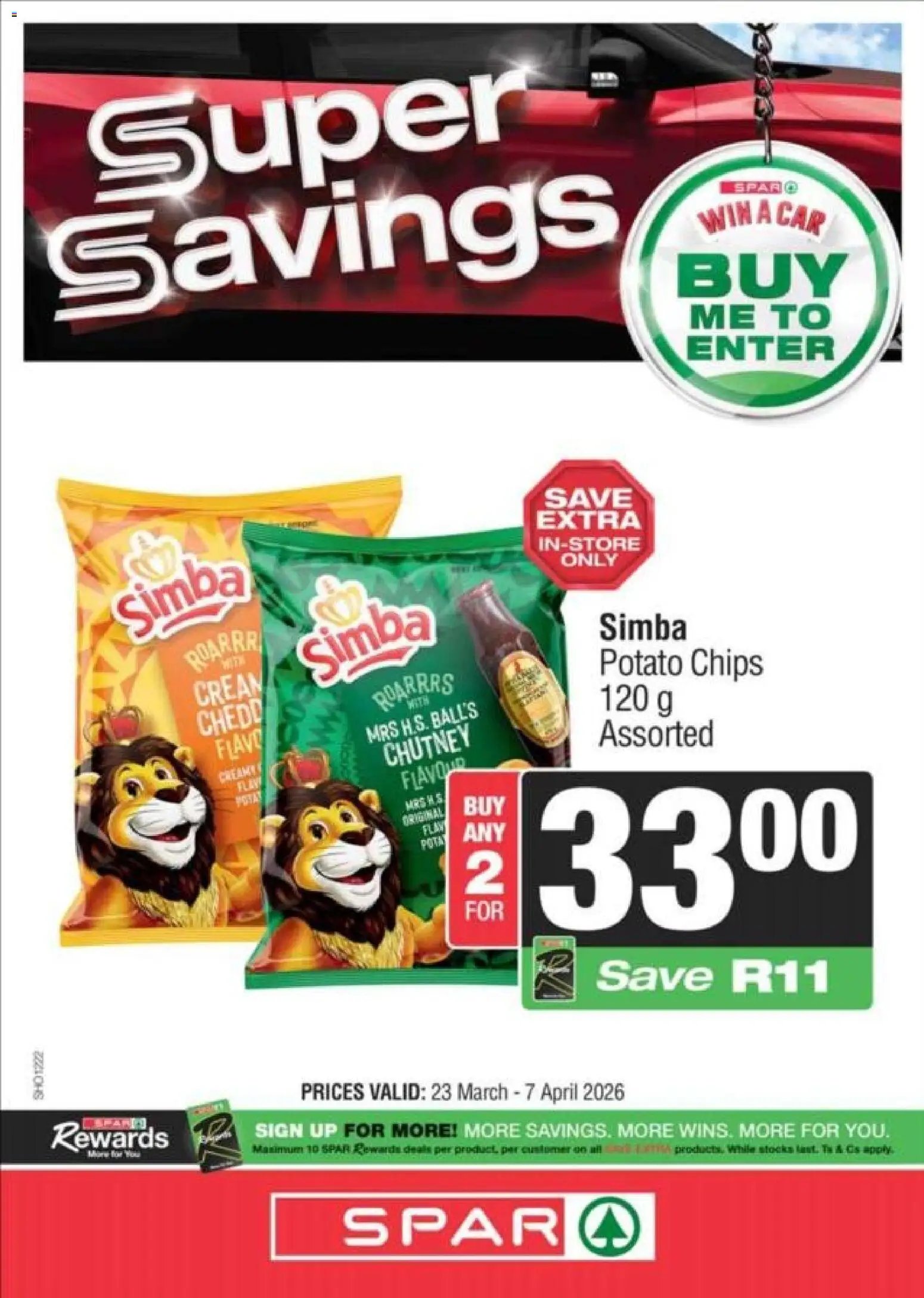 KWIKSPAR special from 23/03/2026 KWIKSPAR Specials (2026-03-23 - 2026-04-07) | 12
