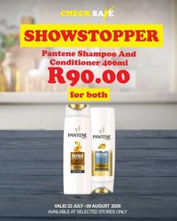 Check Save special from 23/07/2026 Check Save Showstopper Deals