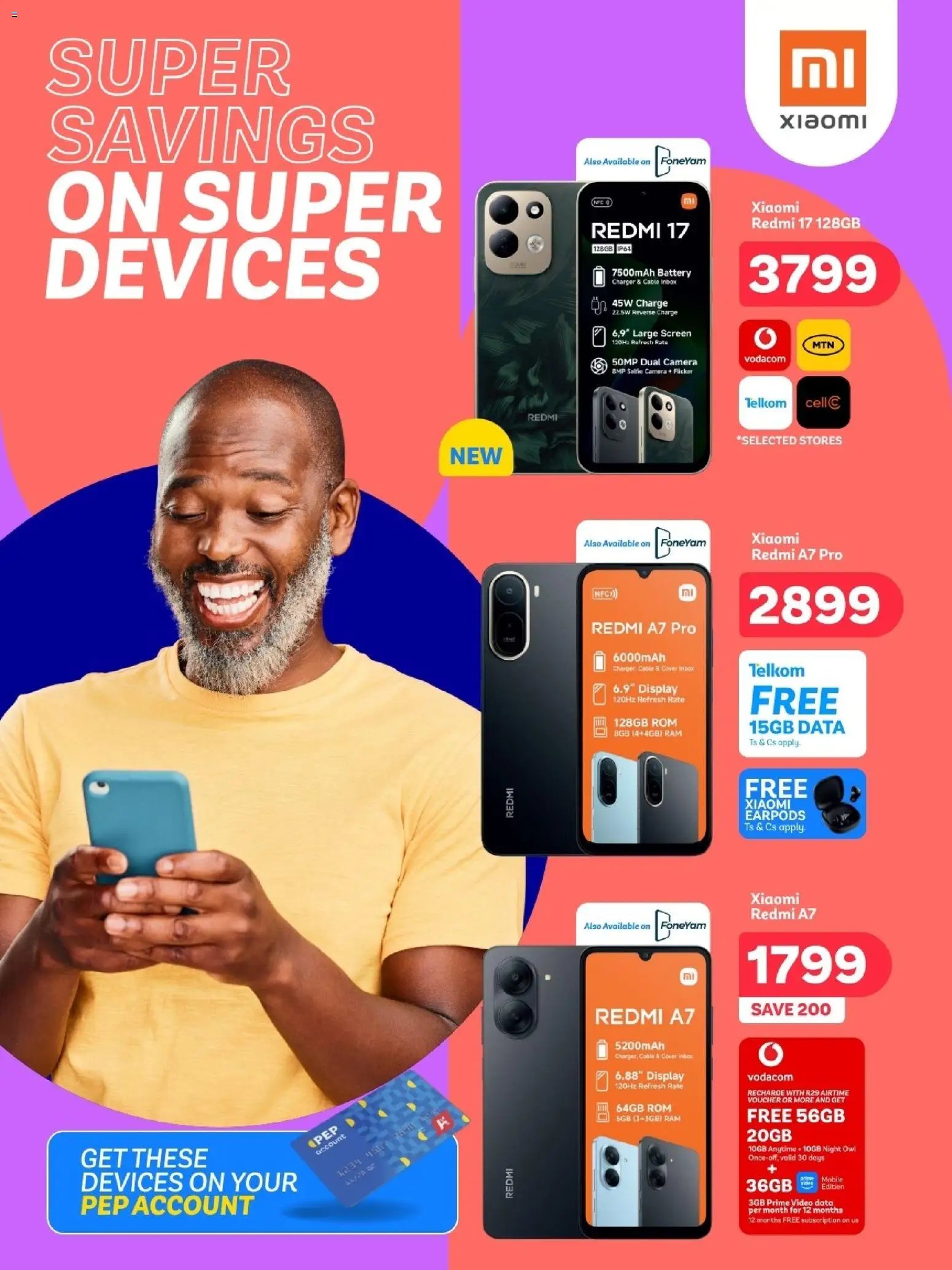 PEP Stores special from 26/08/2026 PEP Stores Cell Catalogue