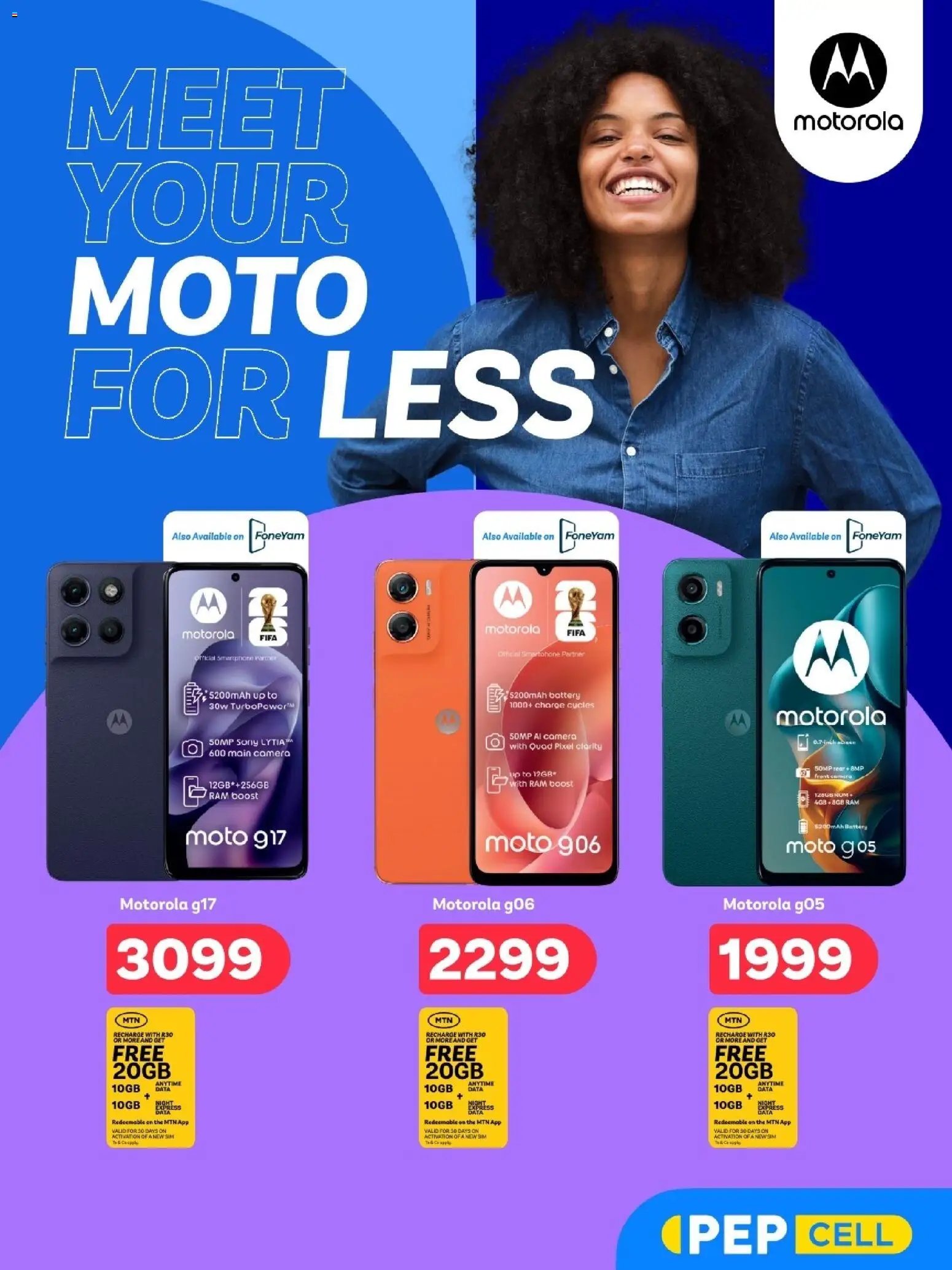 PEP Stores special from 26/08/2026 PEP Stores Cell Catalogue