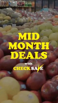 Check Save special from 08/07/2026 Check Save Mid-month deals