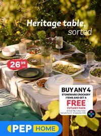 PEP Stores special from 26/08/2026 PEP Stores Home Catalogue