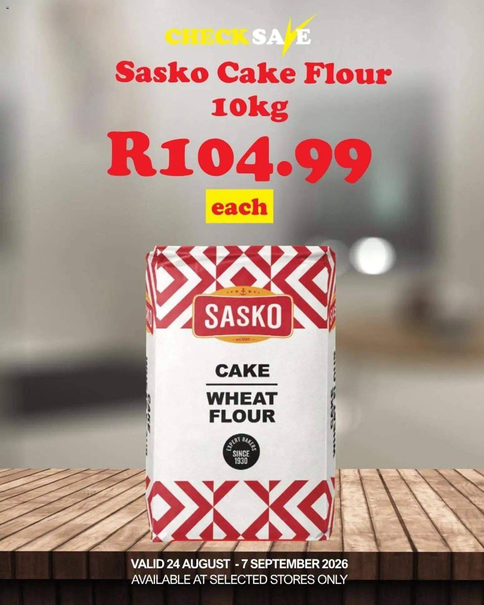 Check Save special from 24/08/2026 Check Save Specials