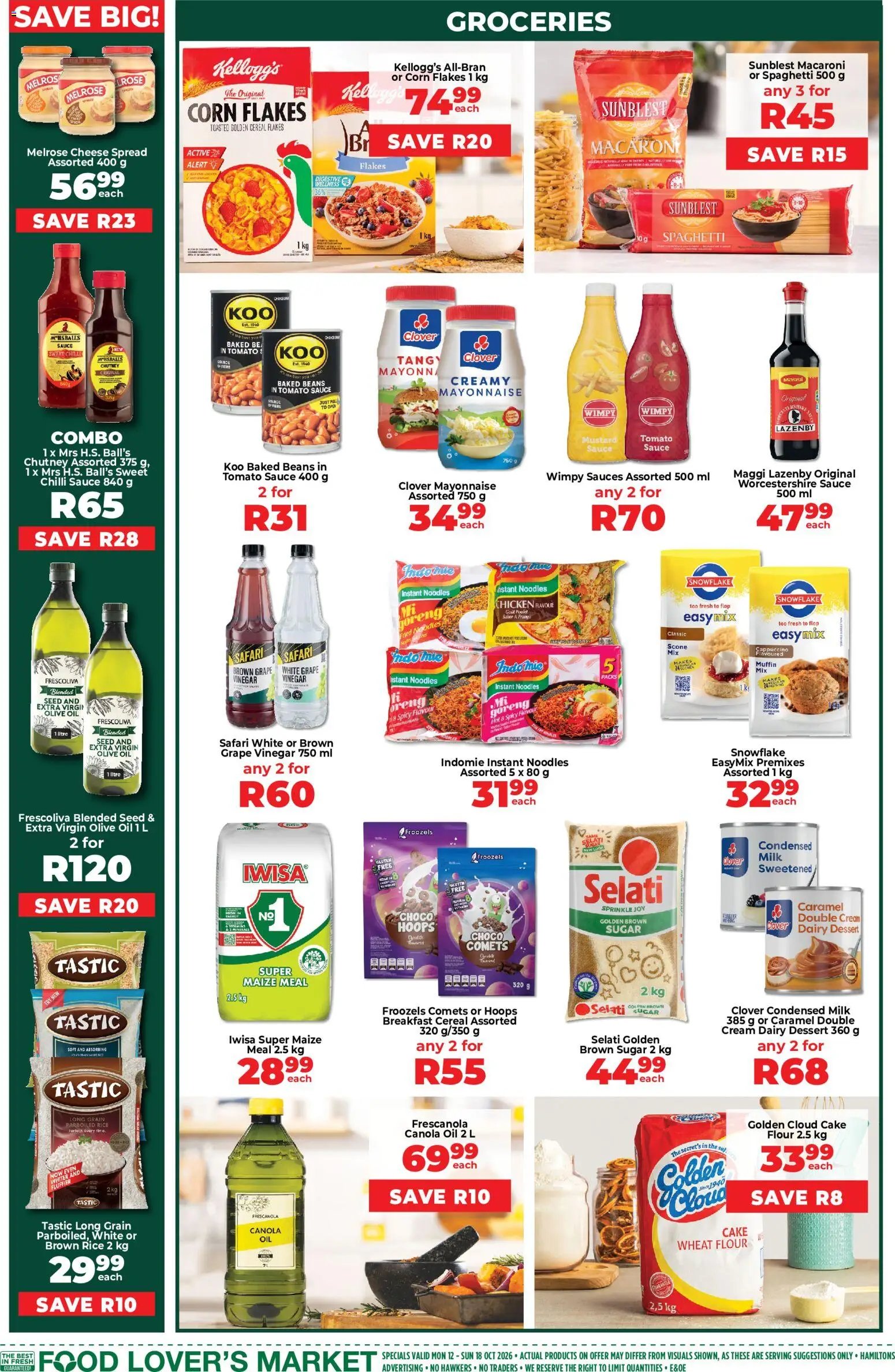 Food Lover's Market Eastern Cape - Weekly Specials from 12/10 - 18/10/2026 > Promotions