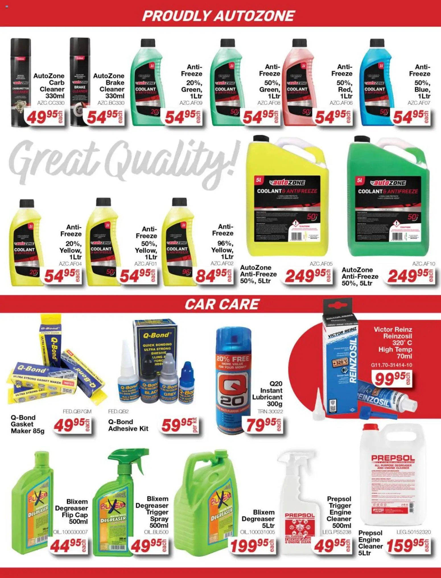 AutoZone special from 23/07/2026 AutoZone Specials