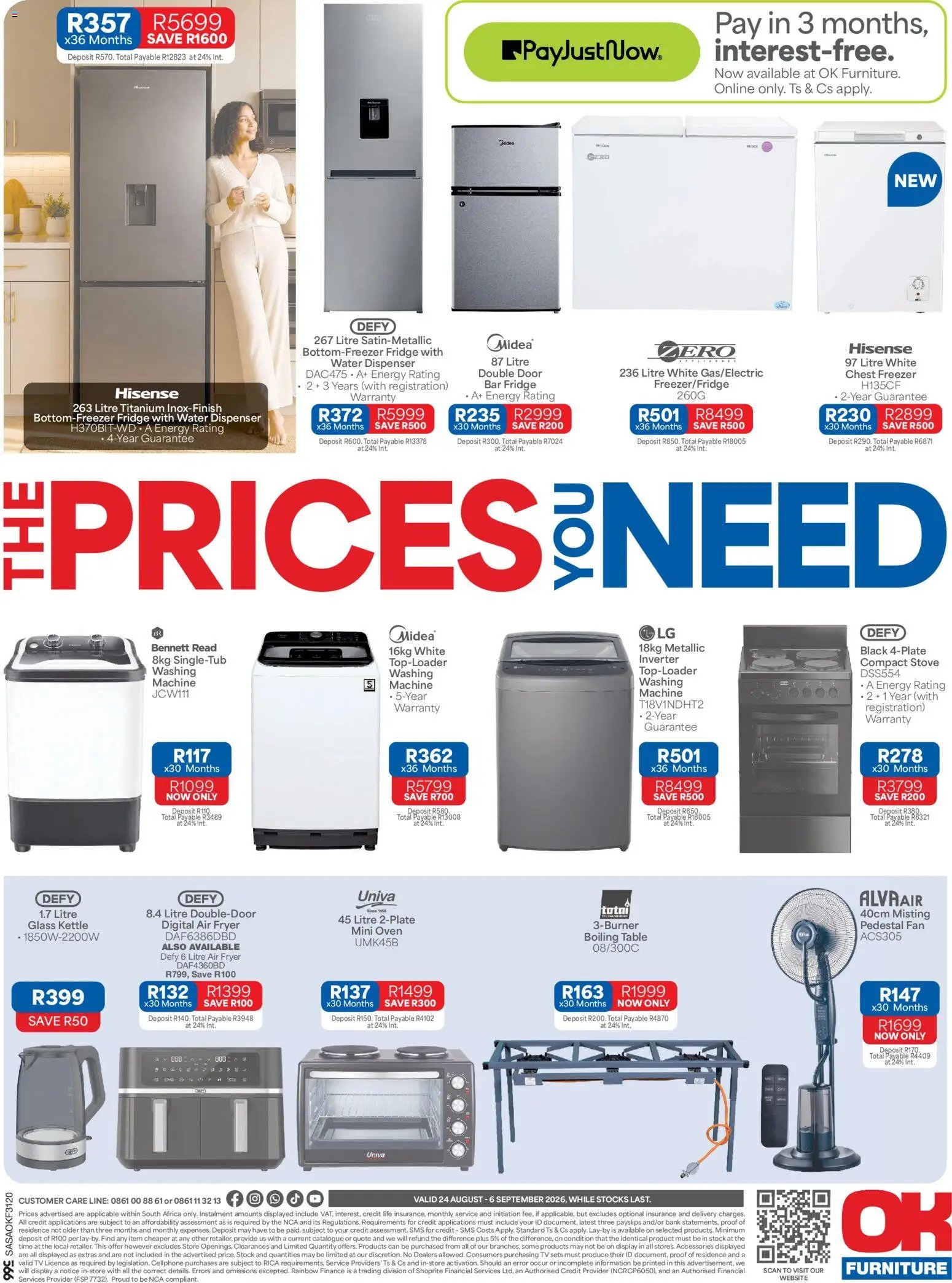 OK Furniture special from 24/08/2026 OK Furniture Catalogue