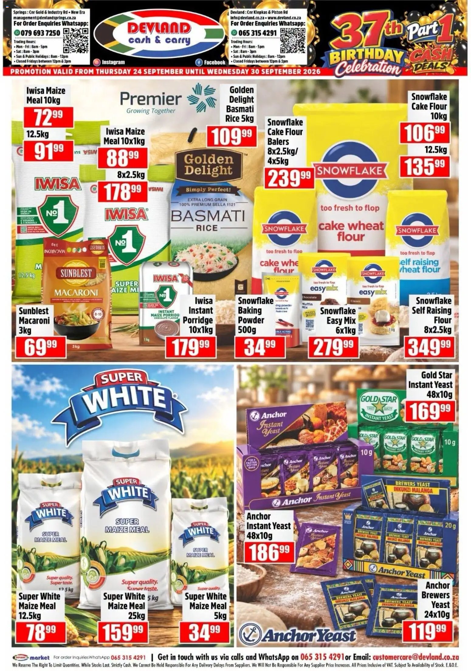 Devland special from 24/09/2026 Devland Specials