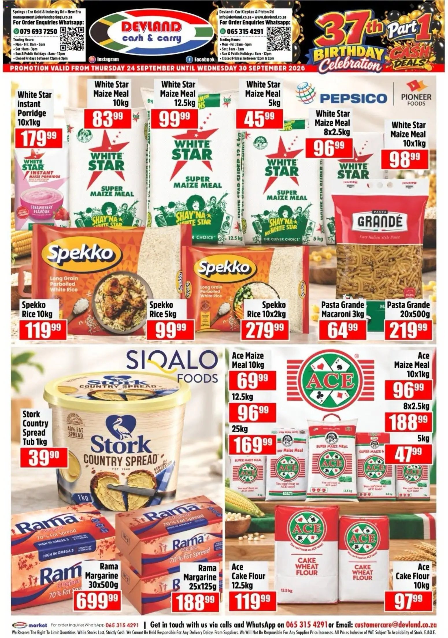 Devland special from 24/09/2026 Devland Specials
