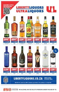 Ultra Liquors special from 01/04/2026 Ultra Liquors Liberty Liquors Specials (2026-04-01 - 2026-04-15)