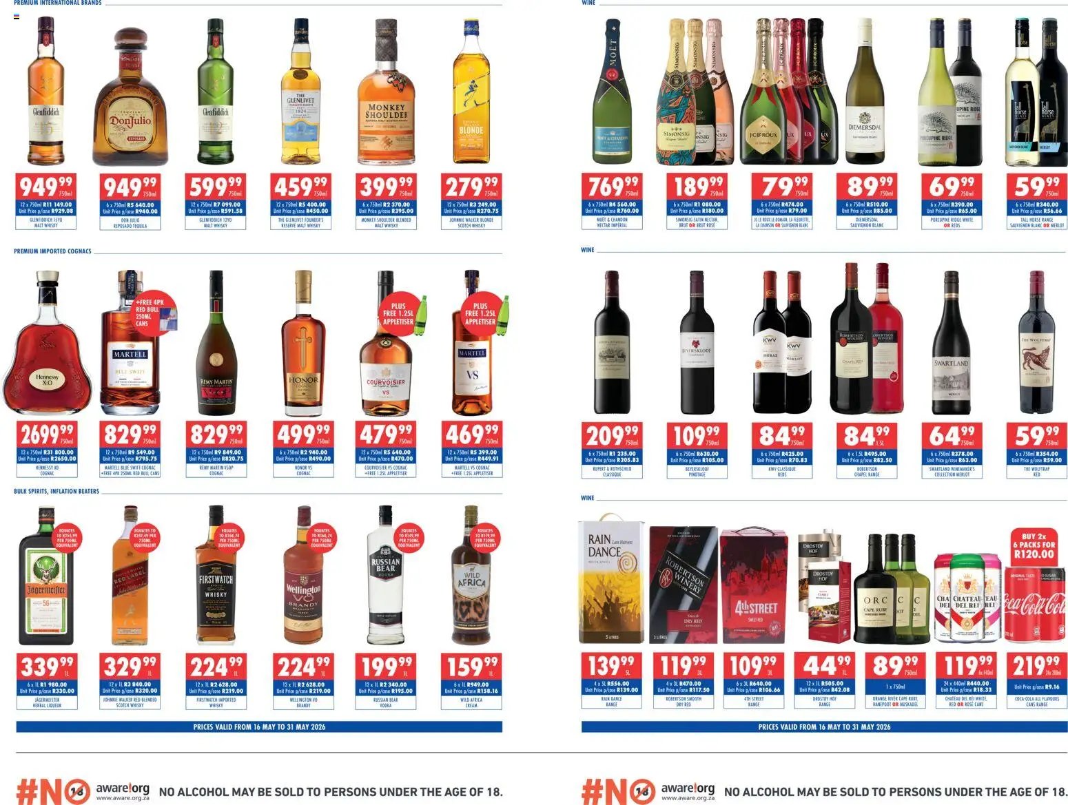 Ultra Liquors special from 16/05/2026 Ultra Liquors Liberty Liquors Specials (2026-05-16 - 2026-05-31) | 2