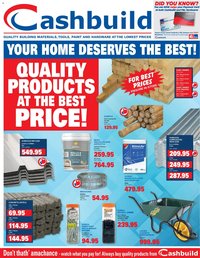 Cashbuild special from 20/04/2026 Cashbuild Catalogue (2026-04-20 - 2026-05-24)