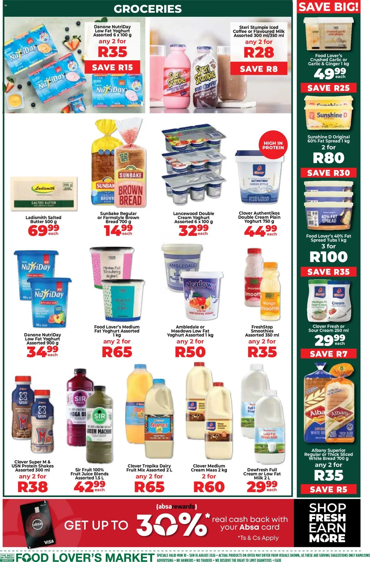 Food Lover's Market special from 10/08/2026 Food Lover's Market Inland Provinces - Mid Month Specials