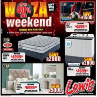 Lewis Stores special from 22/06/2026 Lewis Stores Specials