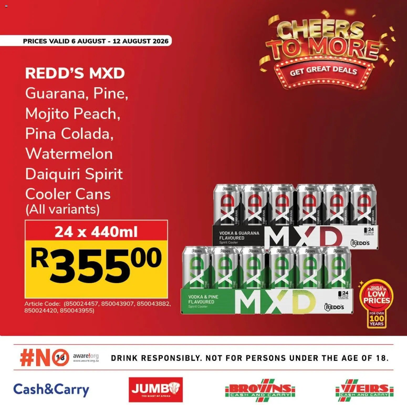 Jumbo special from 06/08/2026 Jumbo Mid-month. Major savings. Liquor Specials