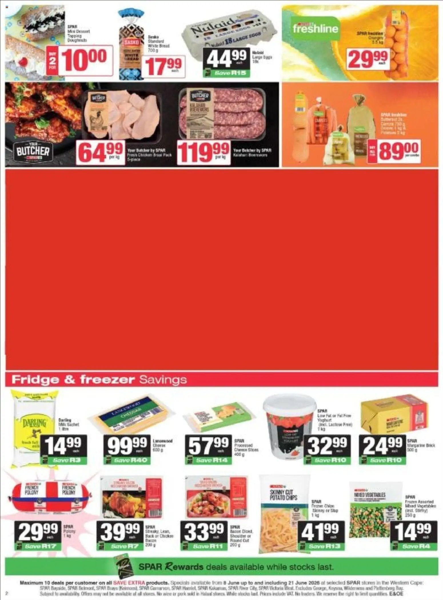 Spar special from 08/06/2026 Spar - Western Cape - Weekly Specials