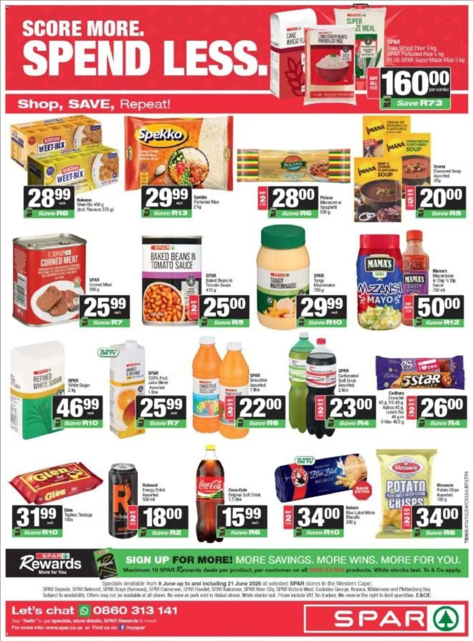 Spar special from 08/06/2026 Spar - Western Cape - Weekly Specials