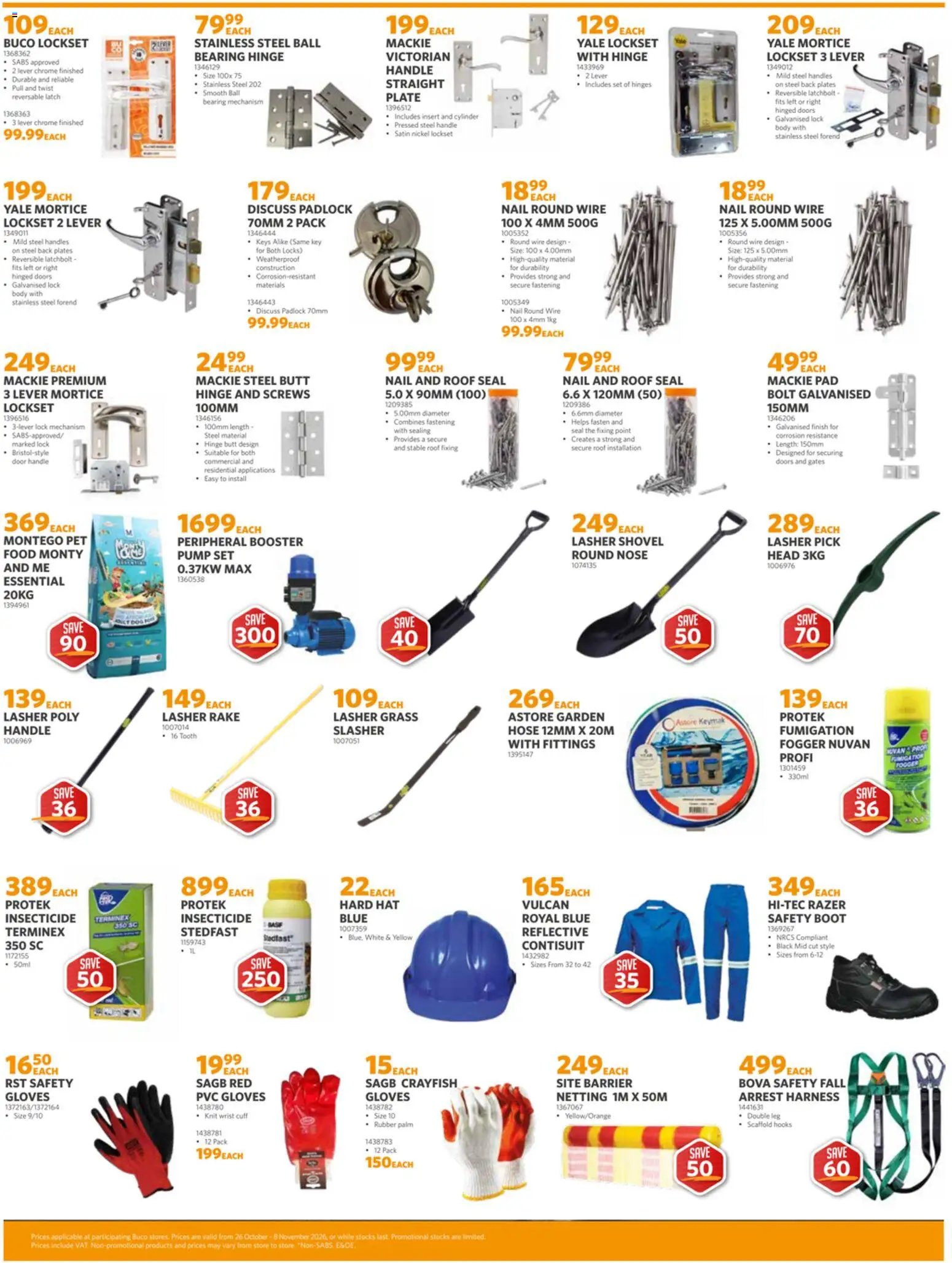 BUCO Specials Coastal Fundamental from 26/10 - 08/11/2026 > Promotions