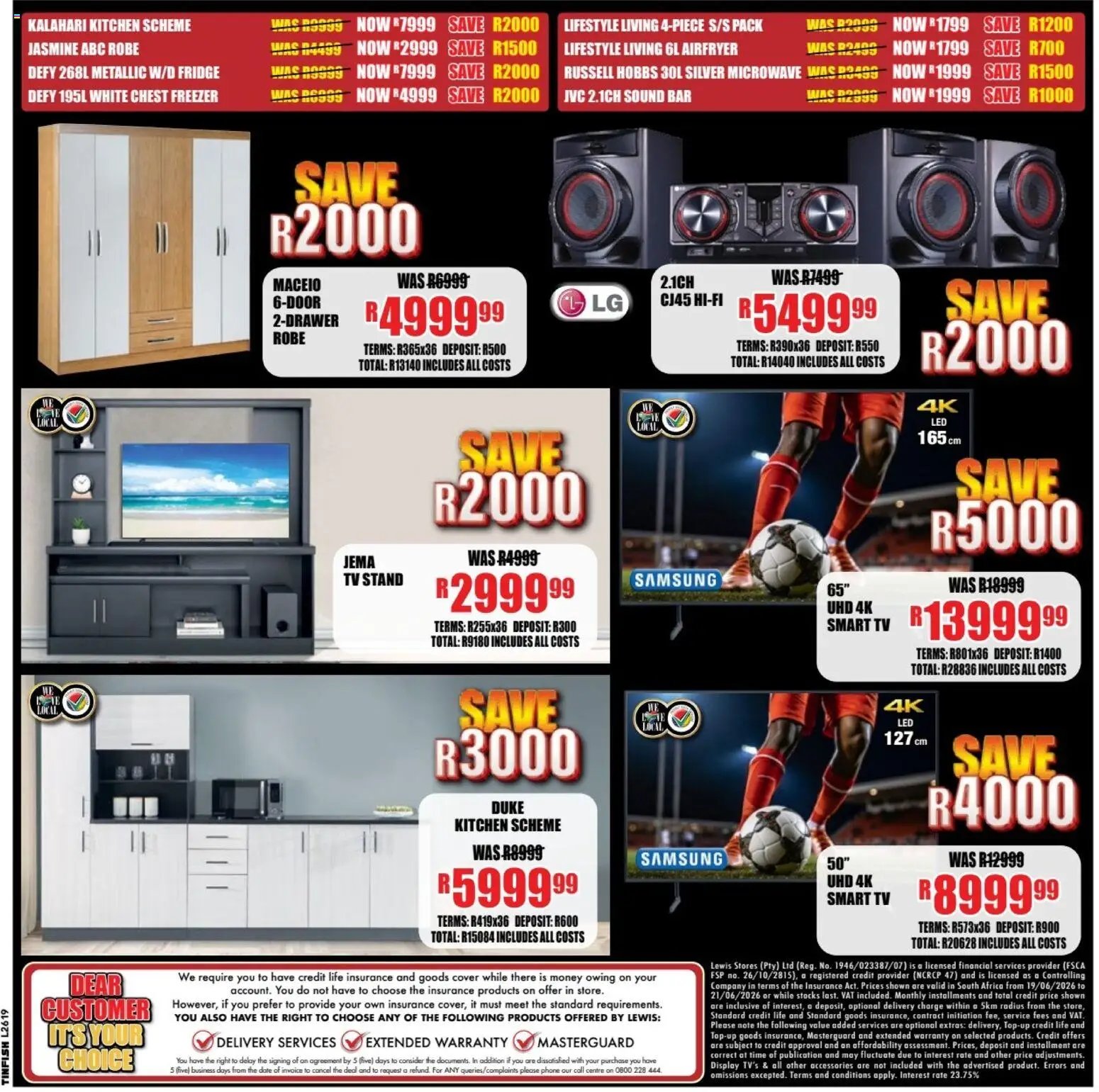 Lewis Stores special from 19/06/2026 Lewis Stores Specials