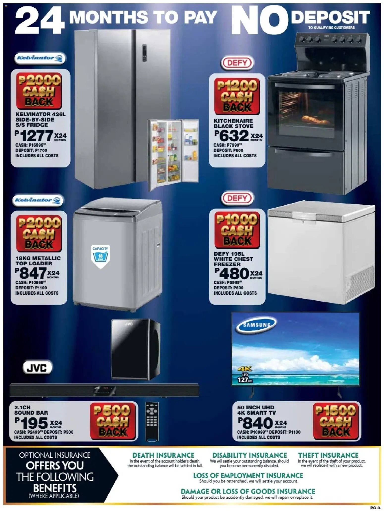 Lewis Stores special from 11/05/2026 Lewis Stores Botswana Cash Back Brochure