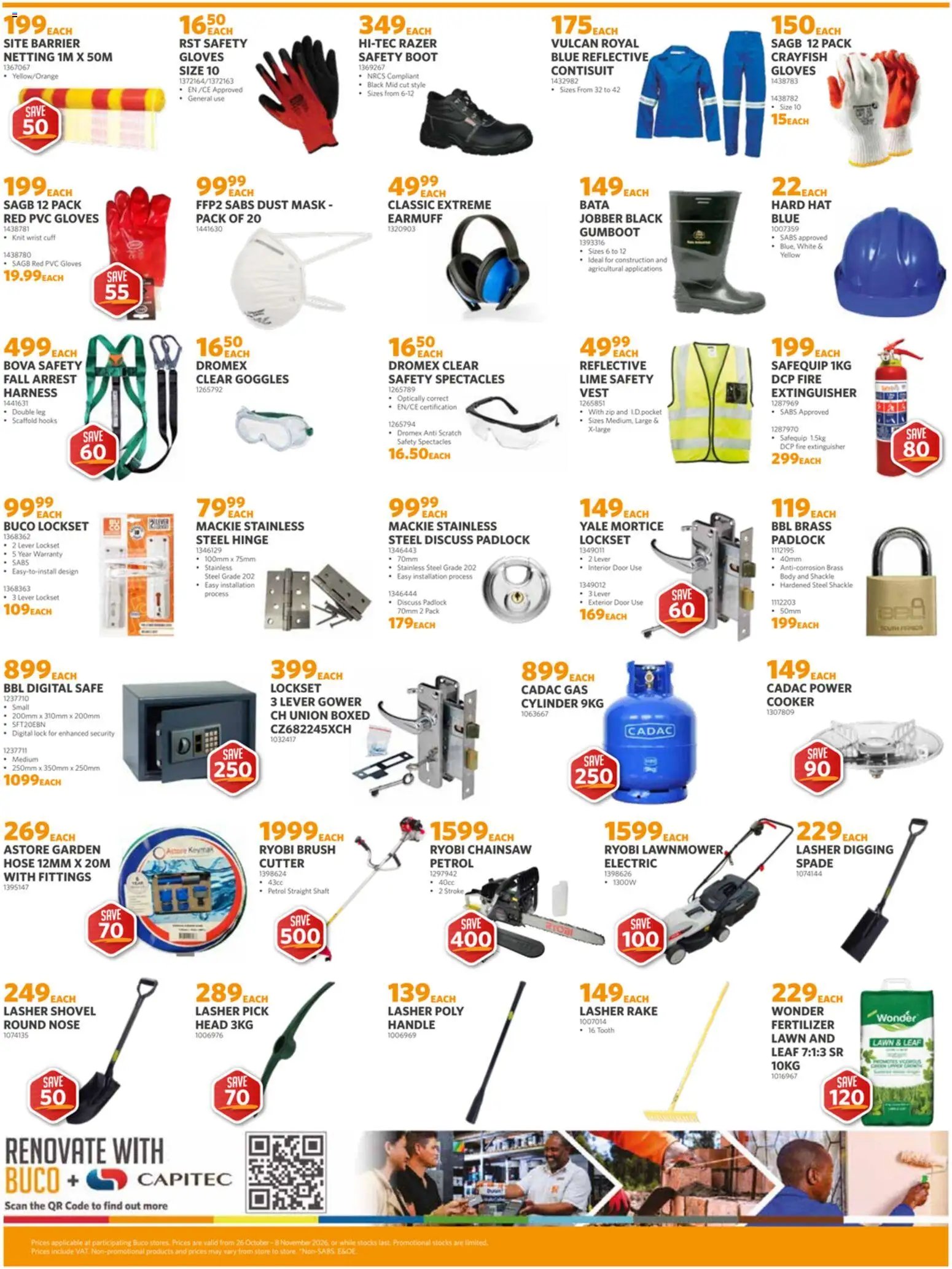 BUCO Specials from 26/10 - 08/11/2026 > Promotions