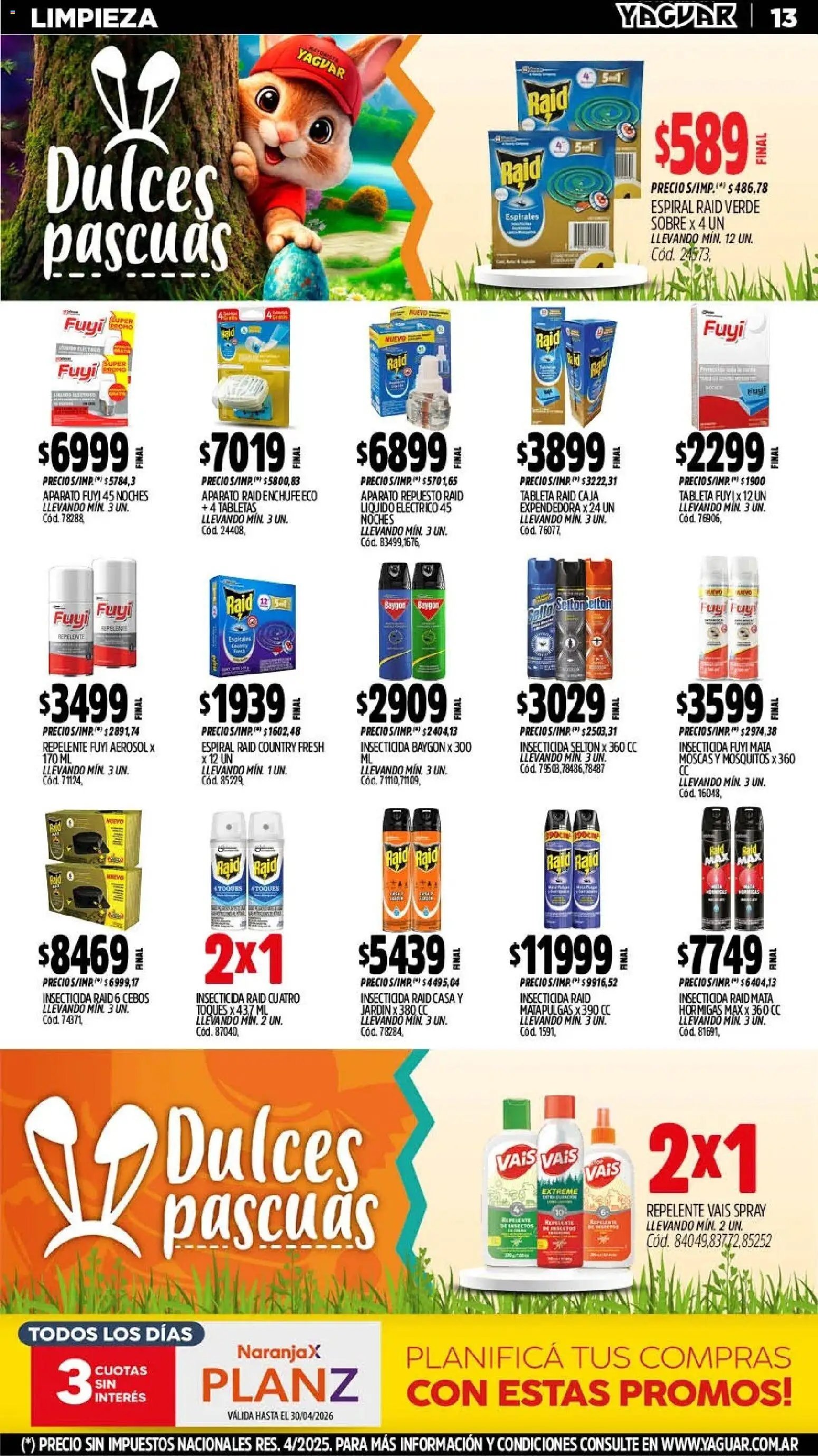 Yaguar - Oferta Semanal Buenos Aires (2026-03-30 - 2026-04-04)