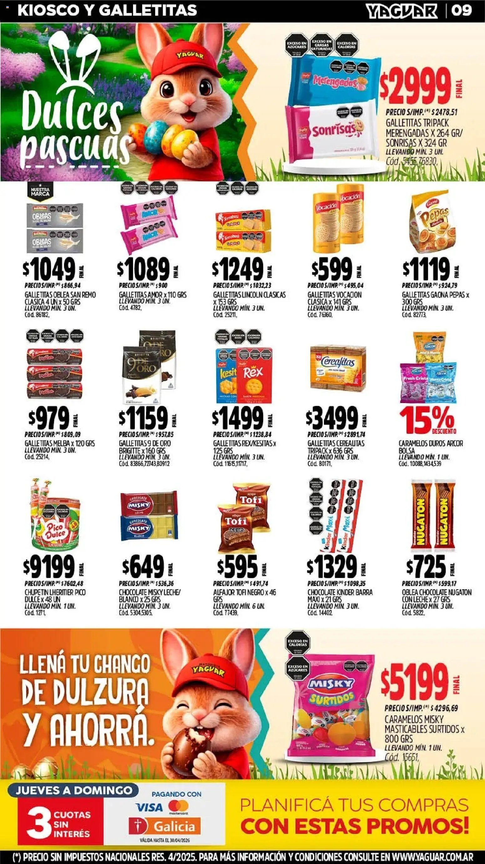 Yaguar - Oferta Semanal Buenos Aires (2026-03-30 - 2026-04-04)
