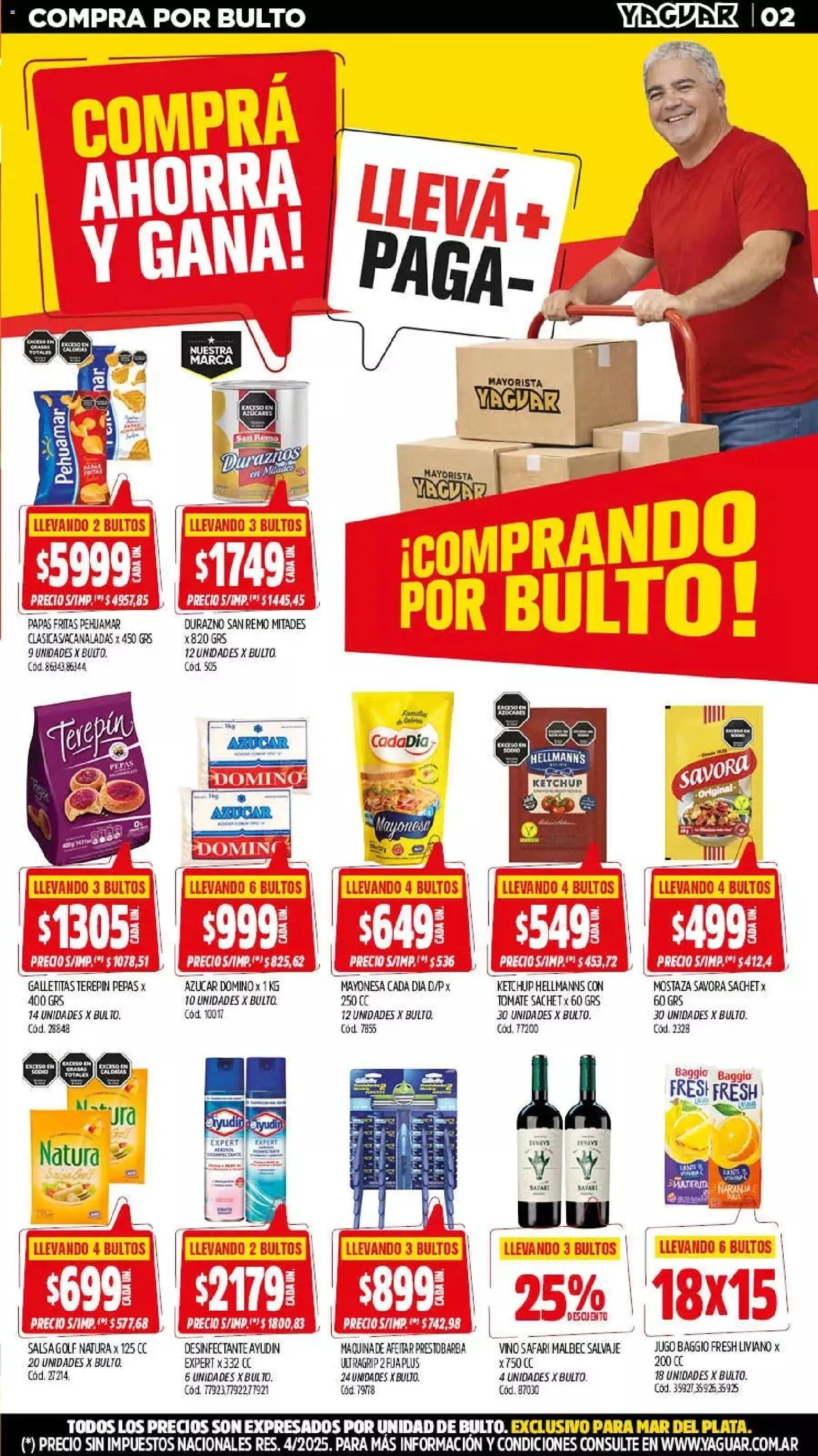 Yaguar - Oferta Semanal Mar del Plata (2026-03-30 - 2026-04-04)
