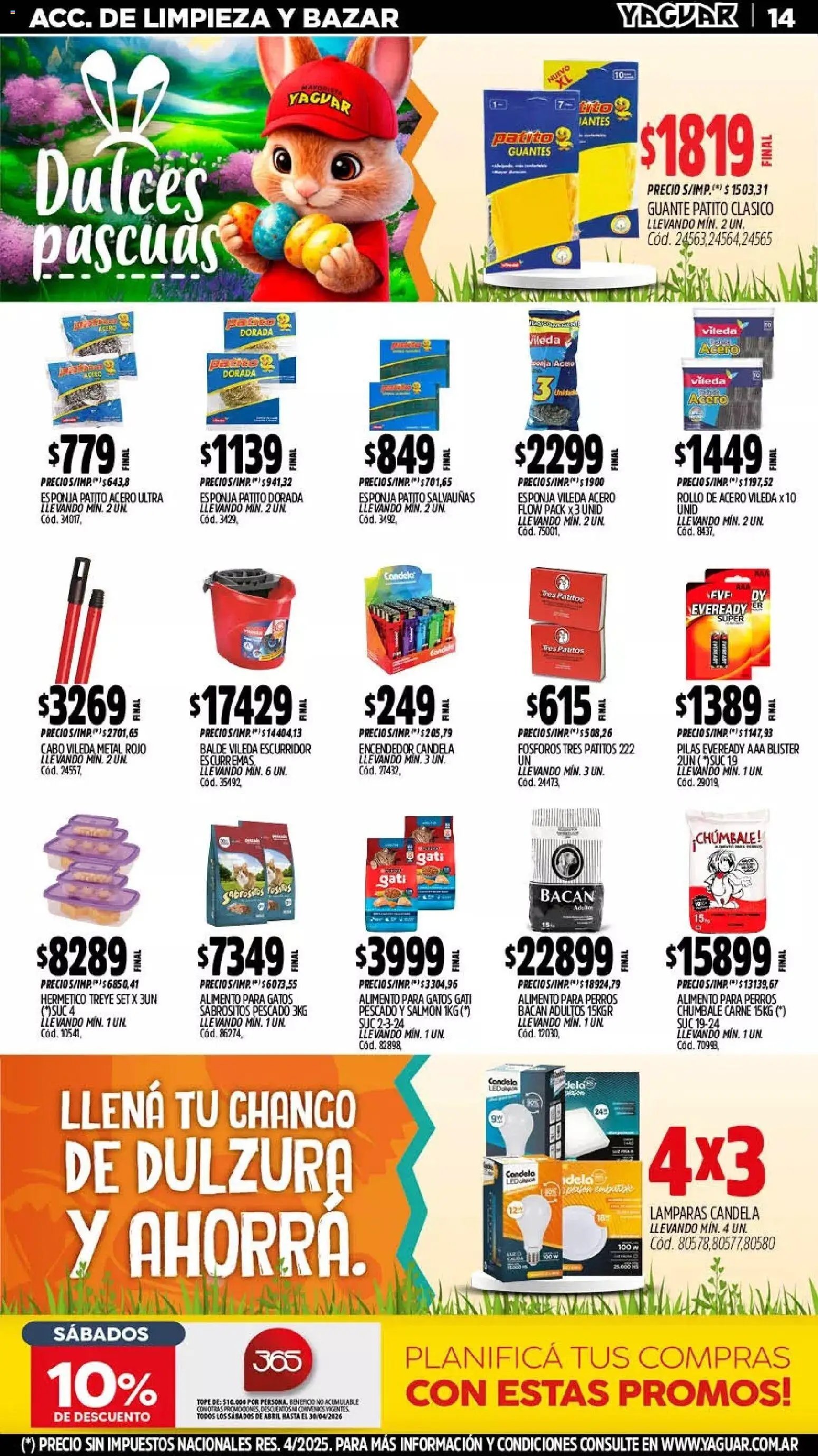 Yaguar - Oferta Semanal Mar del Plata (2026-03-30 - 2026-04-04)