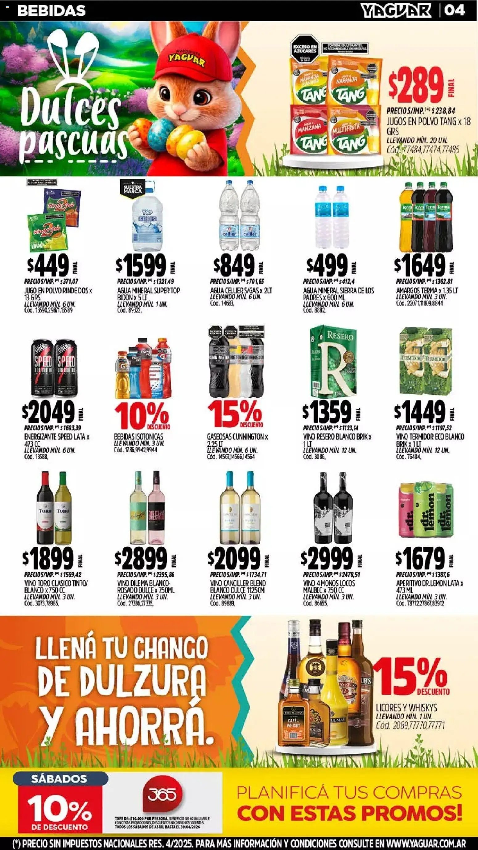 Yaguar - Oferta Semanal Mar del Plata (2026-03-30 - 2026-04-04)