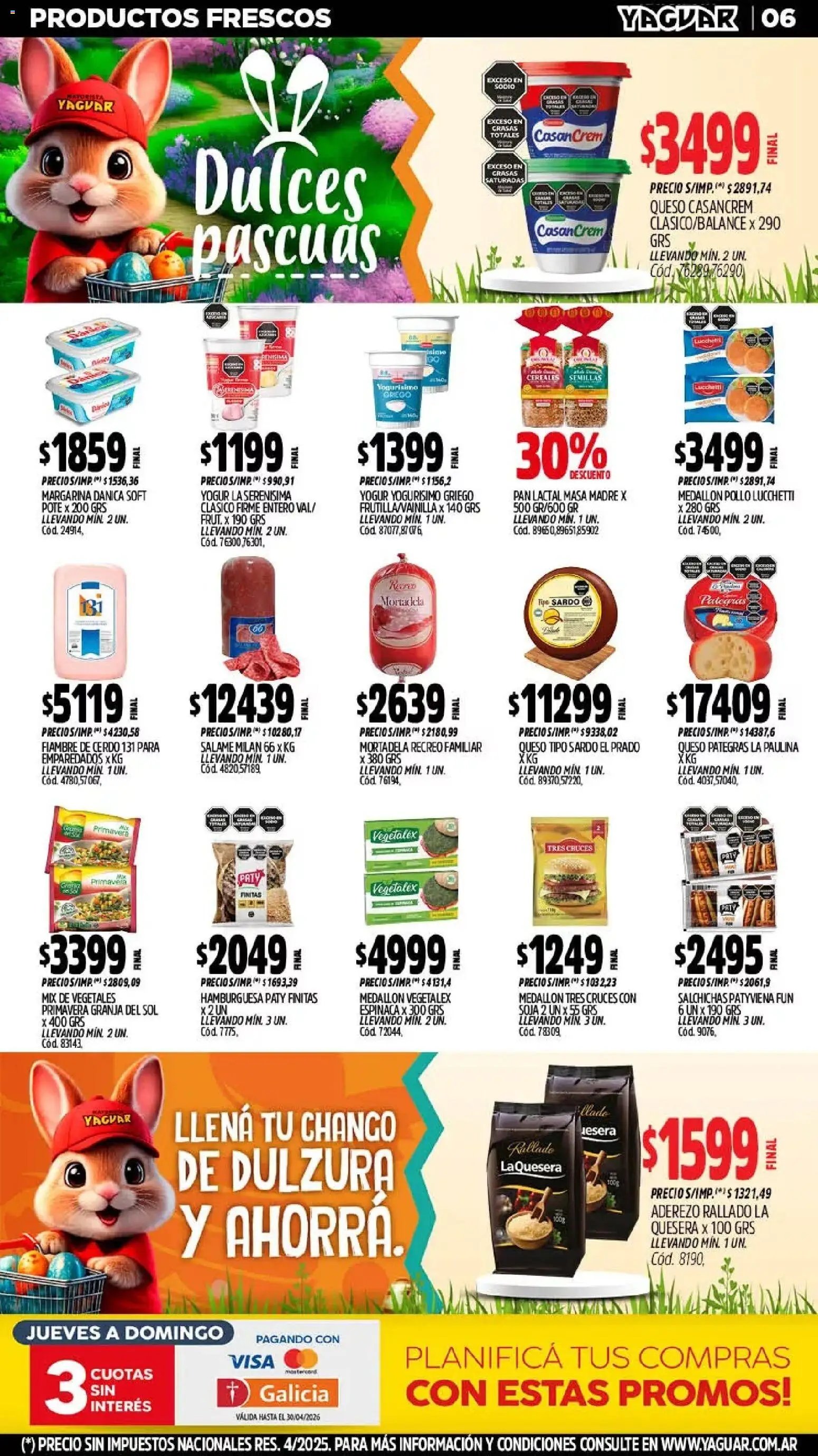 Yaguar - Oferta Semanal Mar del Plata (2026-03-30 - 2026-04-04)
