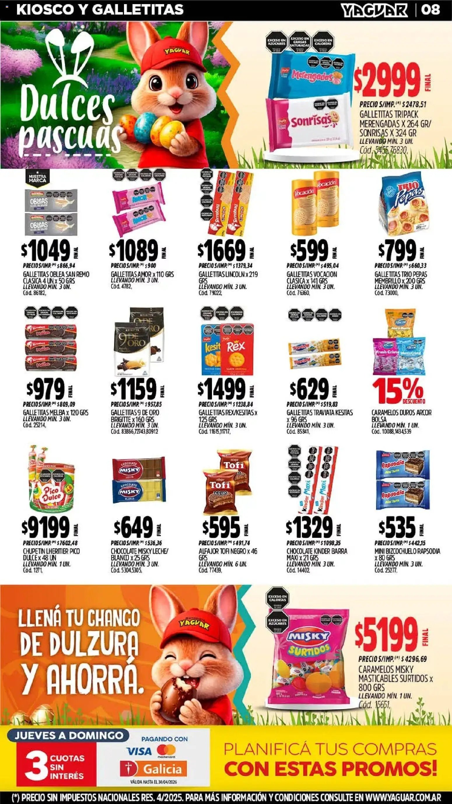 Yaguar - Oferta Semanal Mar del Plata (2026-03-30 - 2026-04-04)