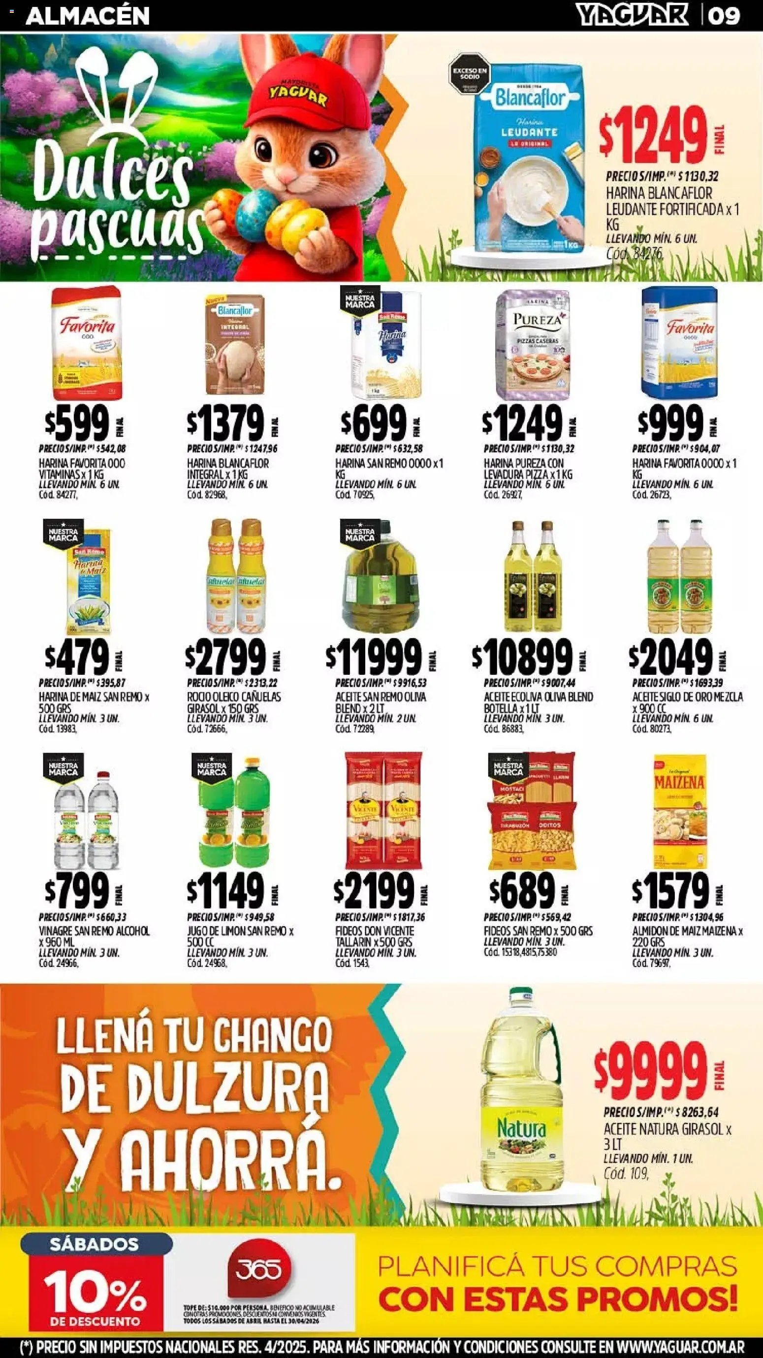 Yaguar - Oferta Semanal Mar del Plata (2026-03-30 - 2026-04-04)