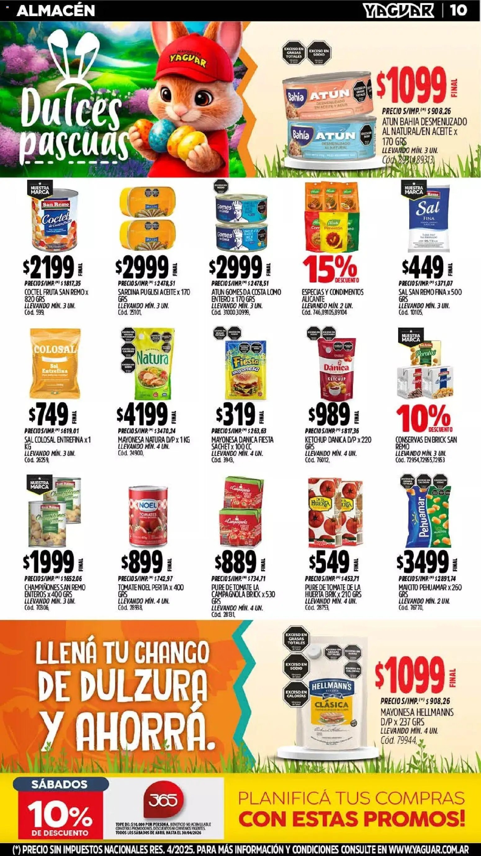 Yaguar - Oferta Semanal Mar del Plata (2026-03-30 - 2026-04-04)