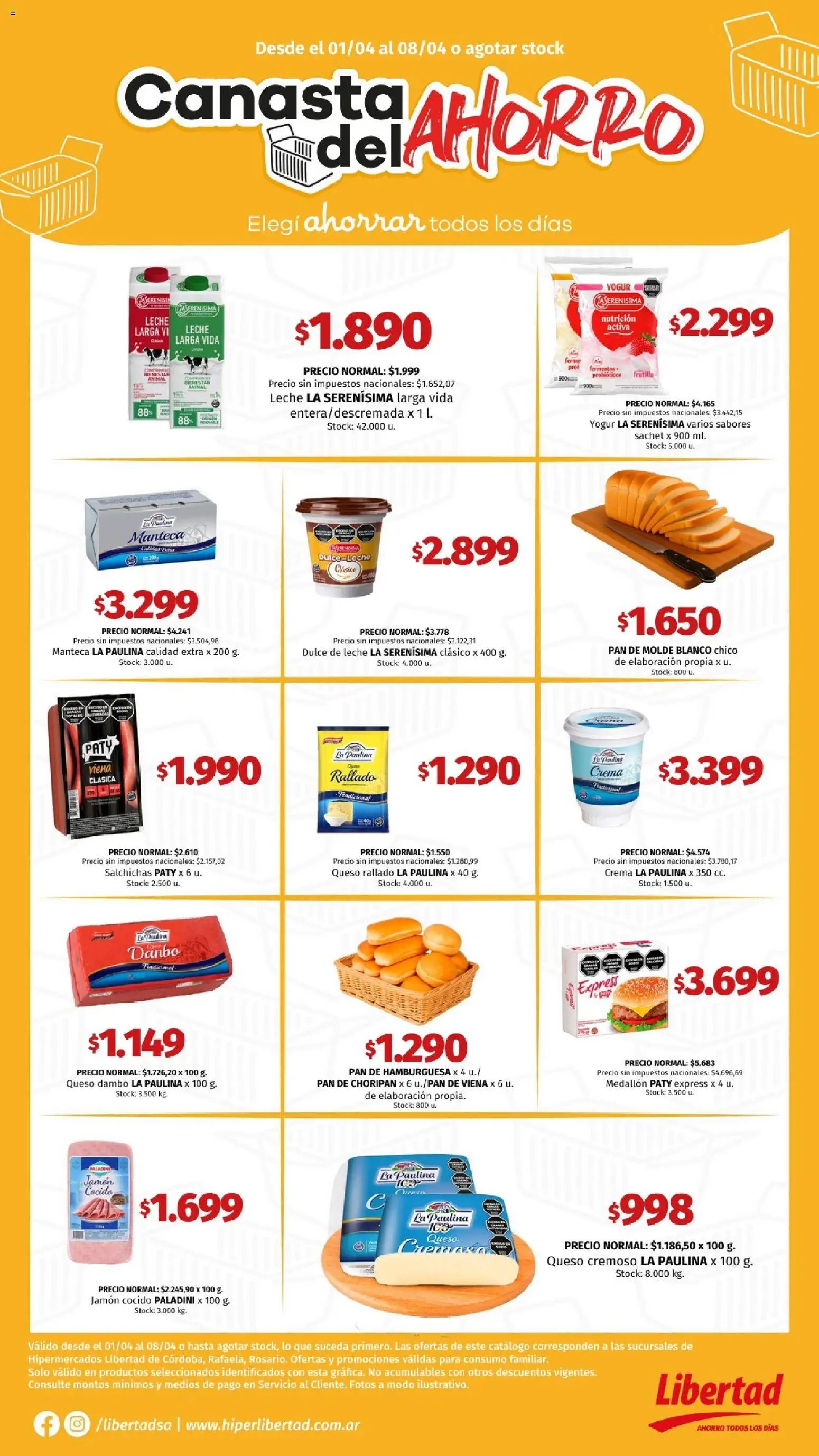 Hipermercado Libertad catálogo (2026-04-01 - 2026-04-08)