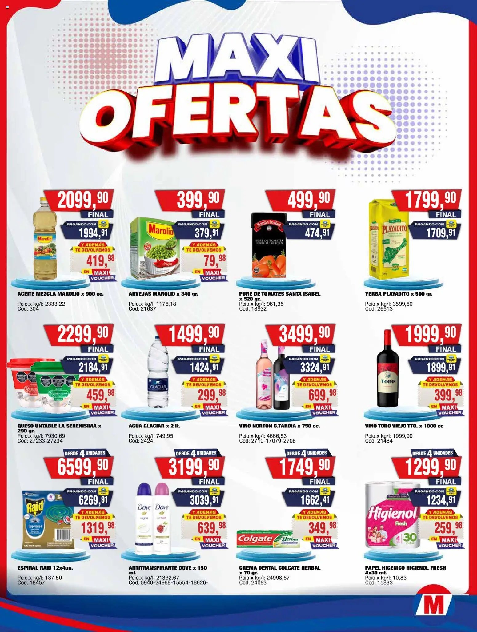 Maxiconsumo ofertas (2026-03-30 - 2026-04-05)