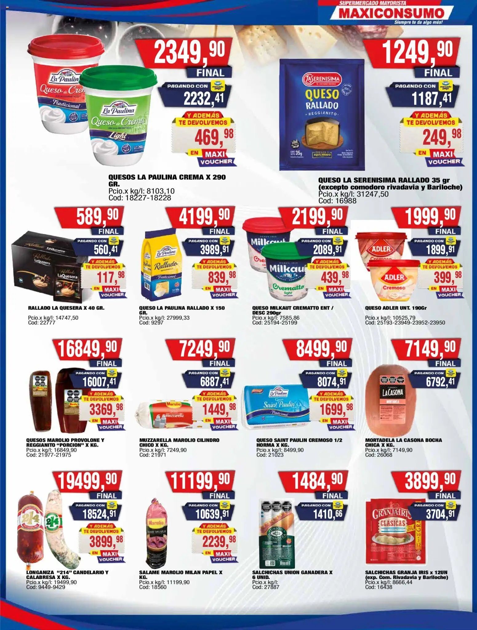 Maxiconsumo ofertas (2026-03-30 - 2026-04-05)