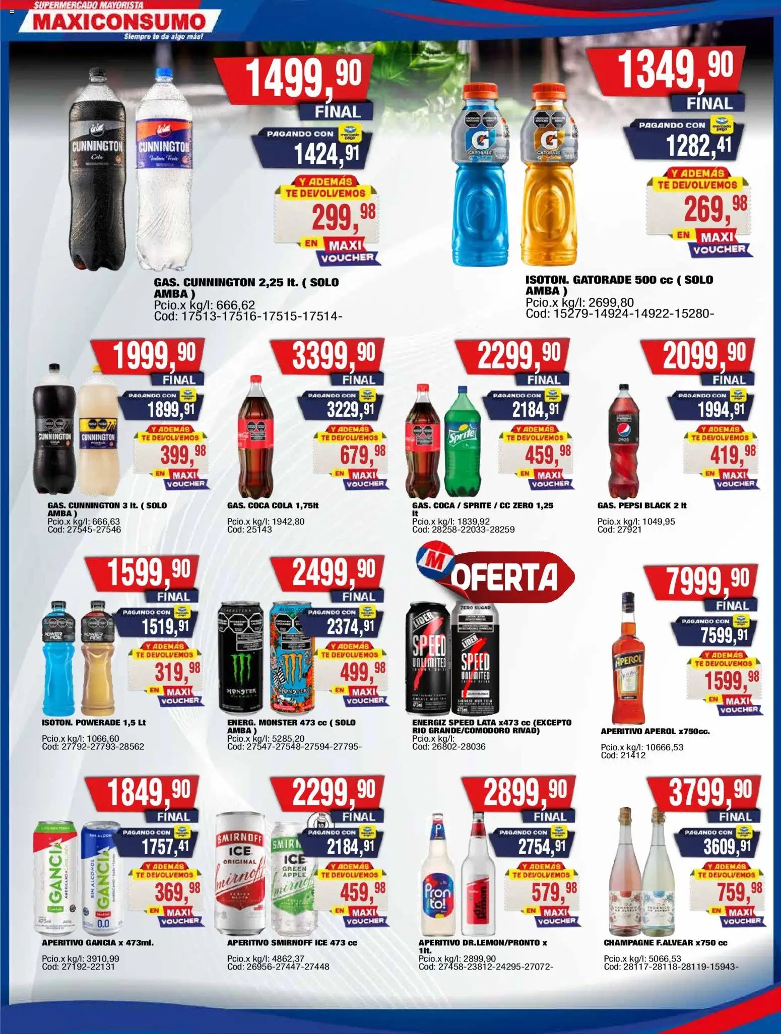 Maxiconsumo ofertas (2026-03-30 - 2026-04-05)