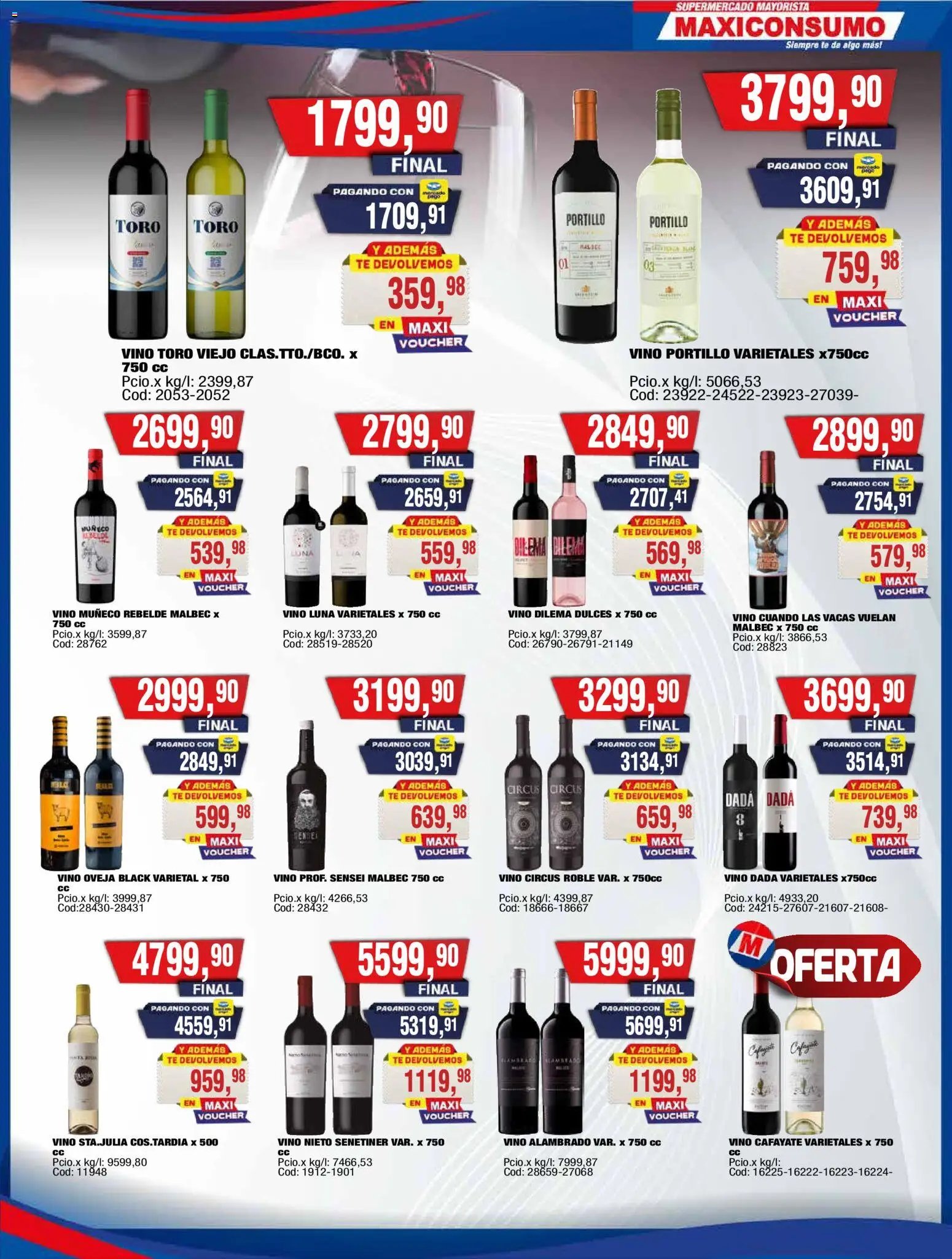 Maxiconsumo ofertas (2026-03-30 - 2026-04-05)