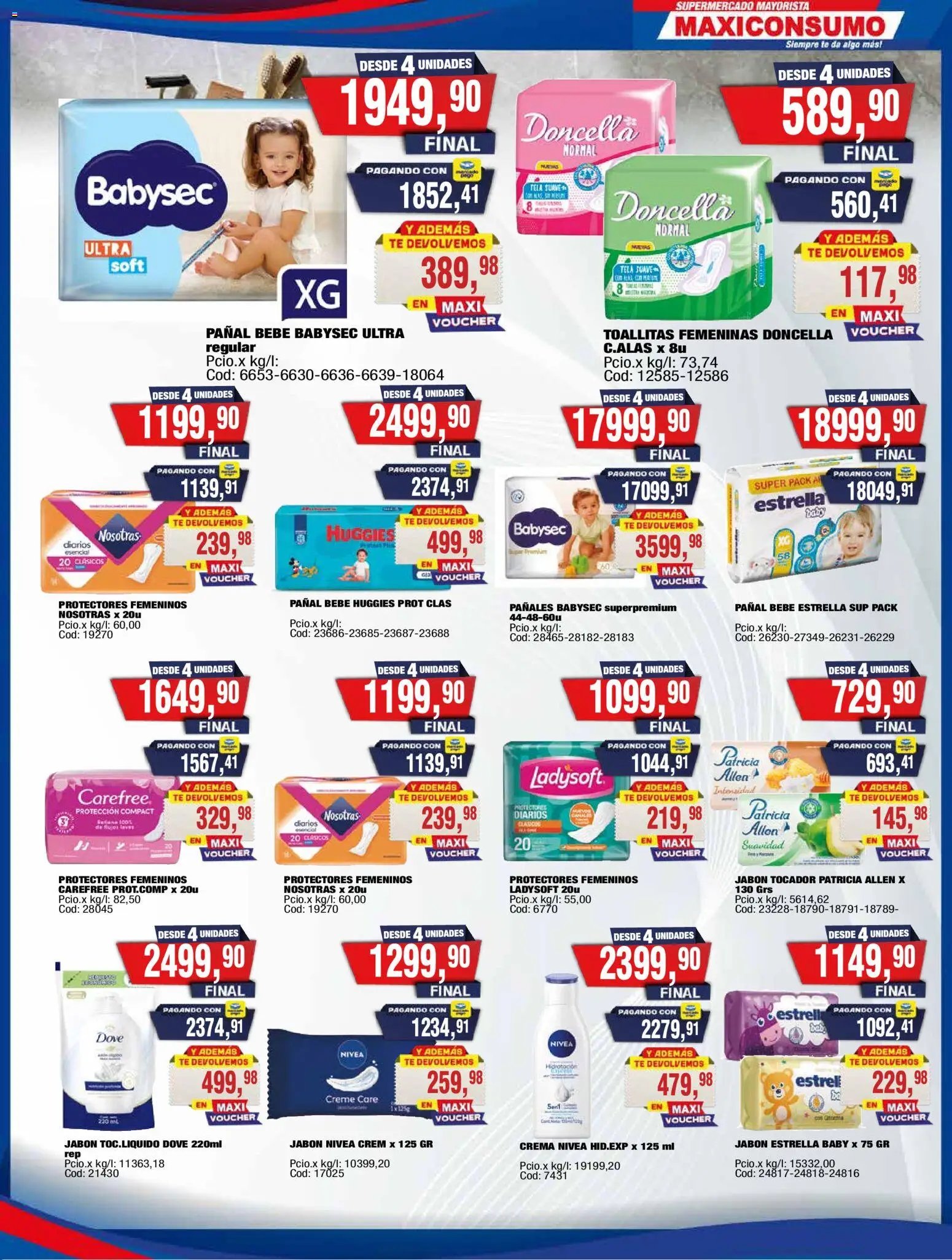 Maxiconsumo ofertas (2026-03-30 - 2026-04-05)