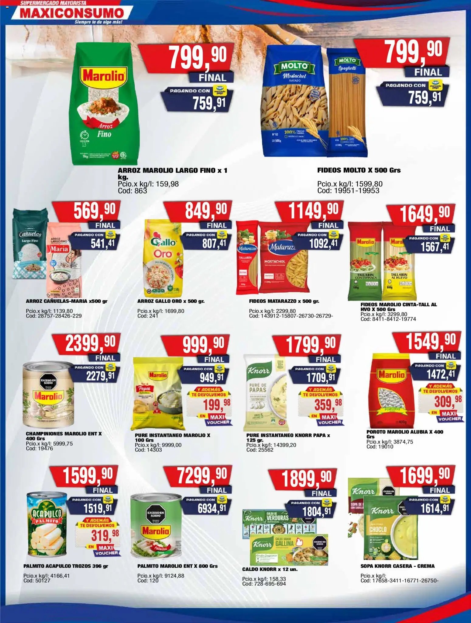 Maxiconsumo ofertas (2026-03-30 - 2026-04-05)