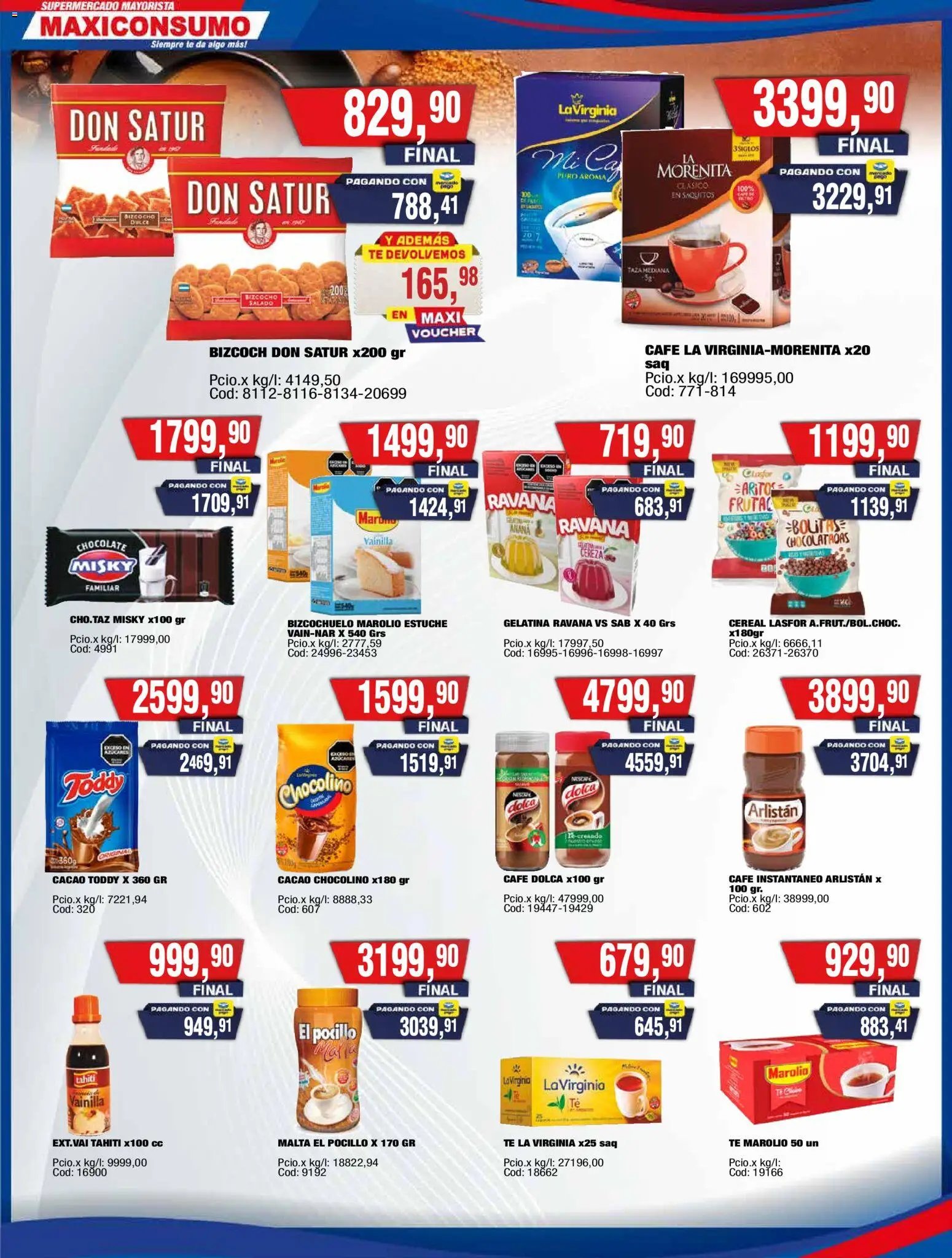 Maxiconsumo ofertas (2026-03-30 - 2026-04-05)