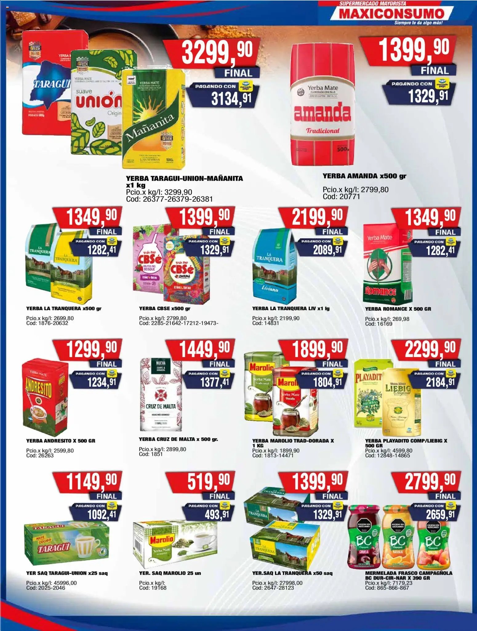 Maxiconsumo ofertas (2026-03-30 - 2026-04-05)