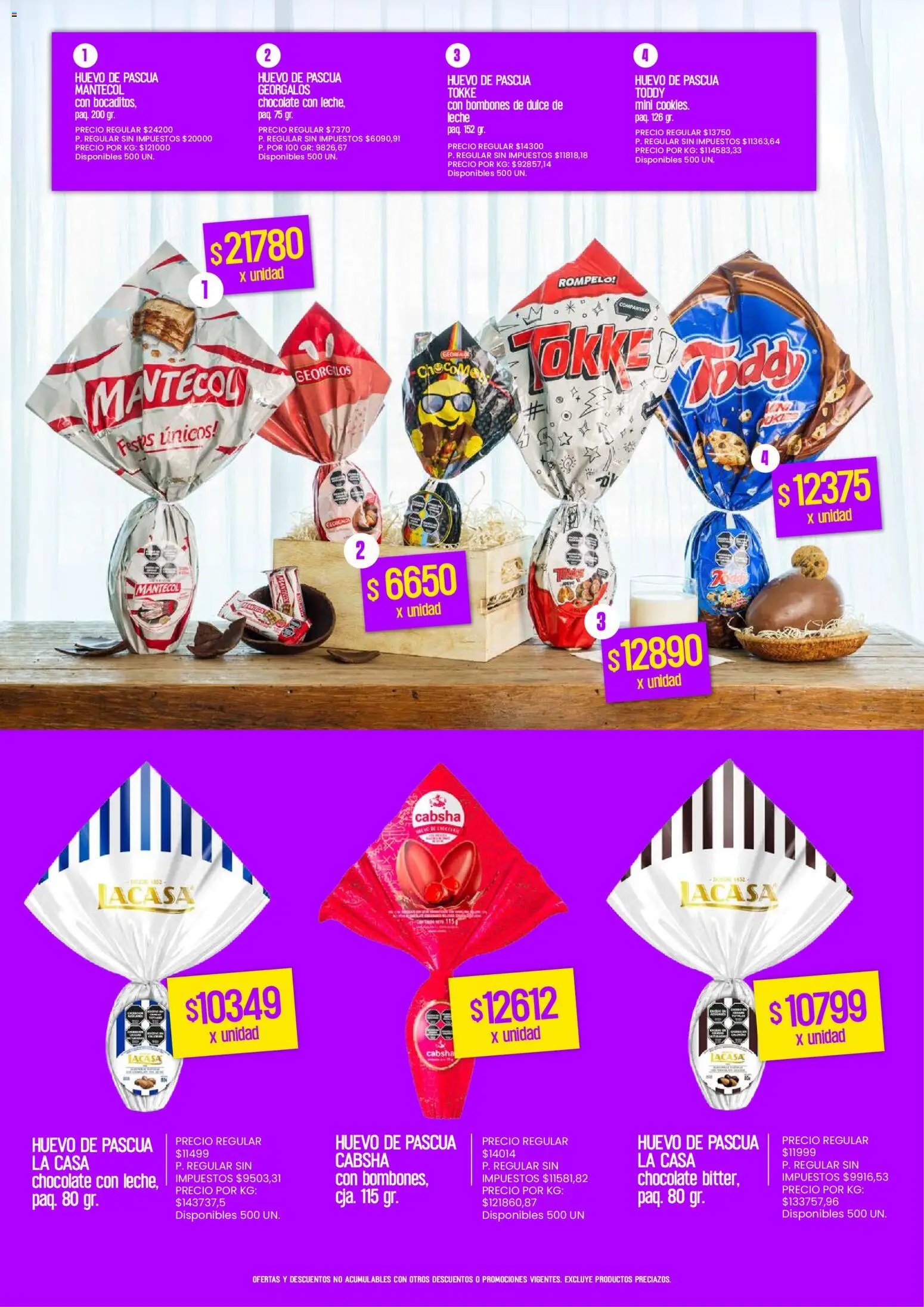 Vea - Oferta Especial Pascuas | Buenos Aires, Chubut y Córdoba (2026-03-24 - 2026-04-05)