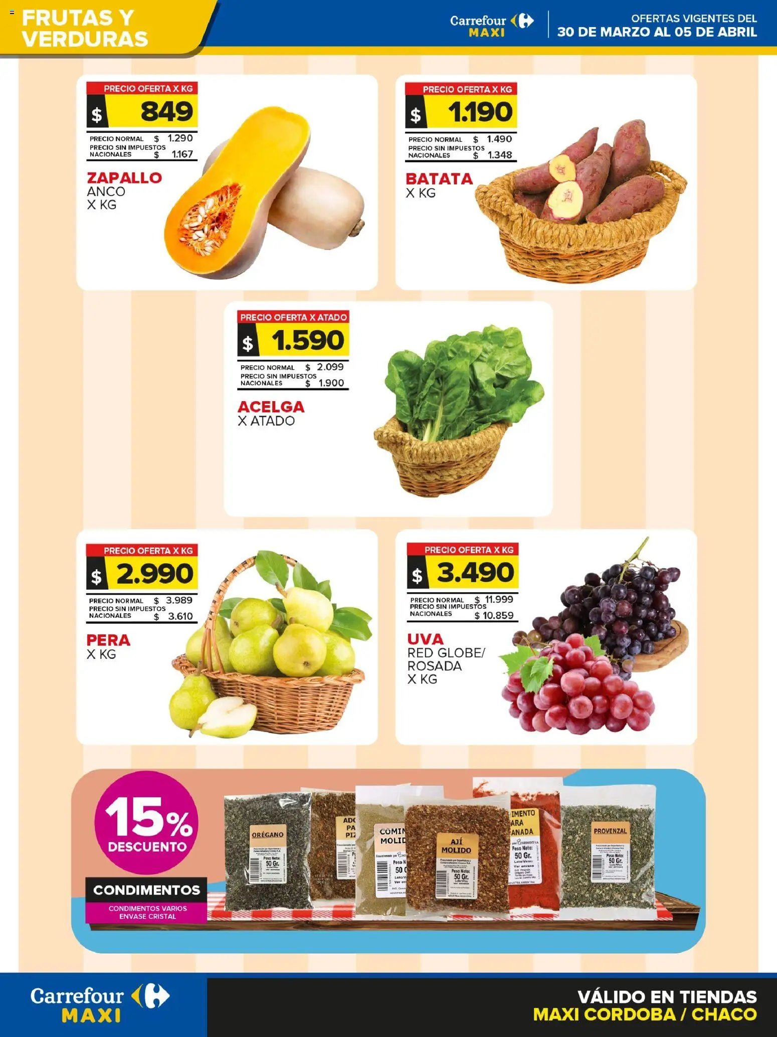 Carrefour - Frutas y Verduras B (2026-03-30 - 2026-04-05)