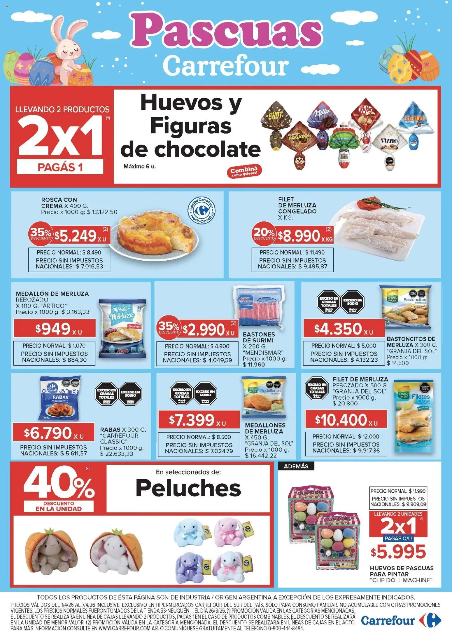 Carrefour ofertas (2026-04-01 - 2026-04-07)