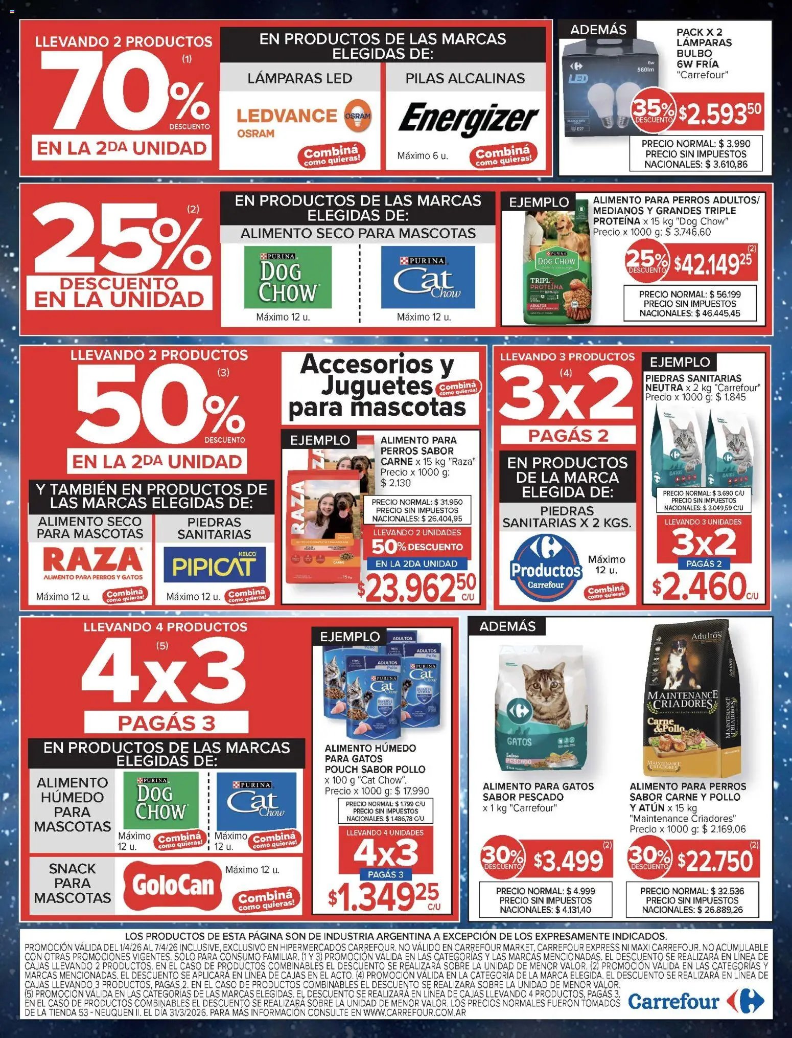 Carrefour ofertas (2026-04-01 - 2026-04-07)