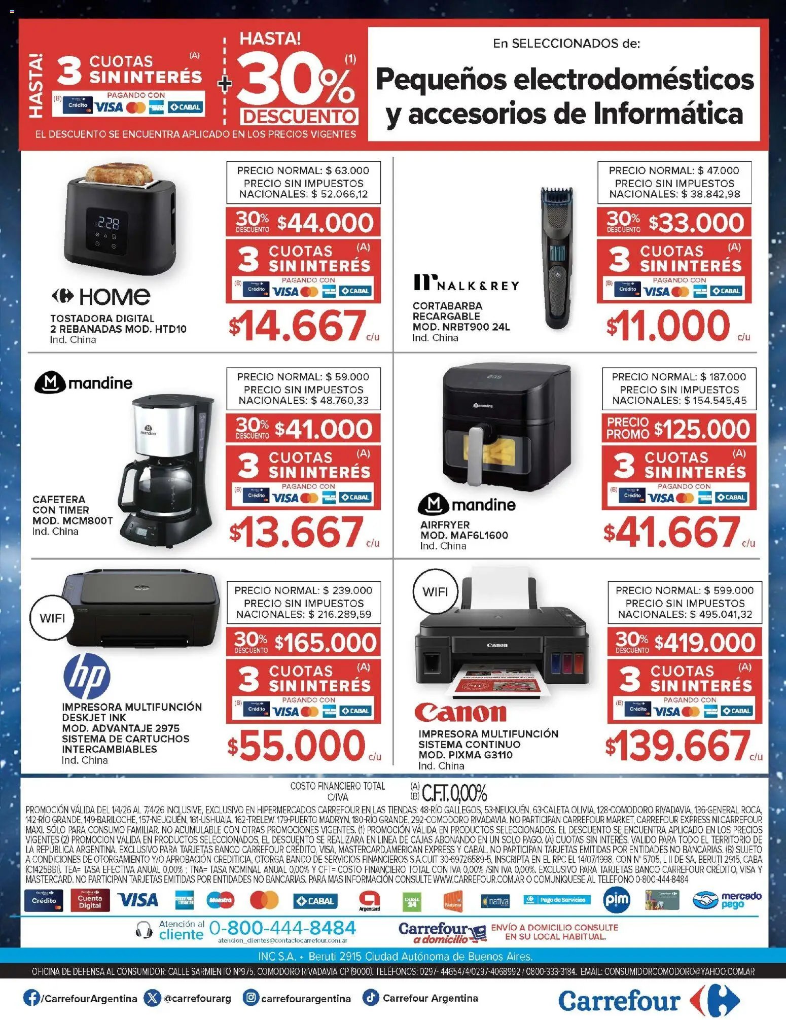 Carrefour ofertas (2026-04-01 - 2026-04-07)